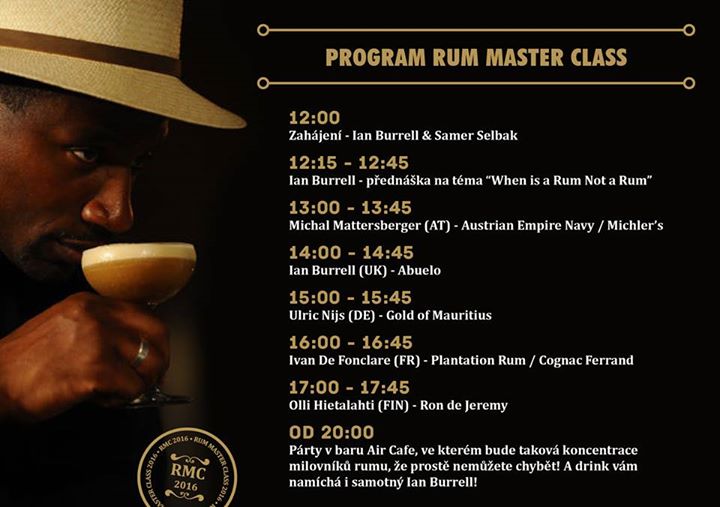 Rum Master Class Brno 2016